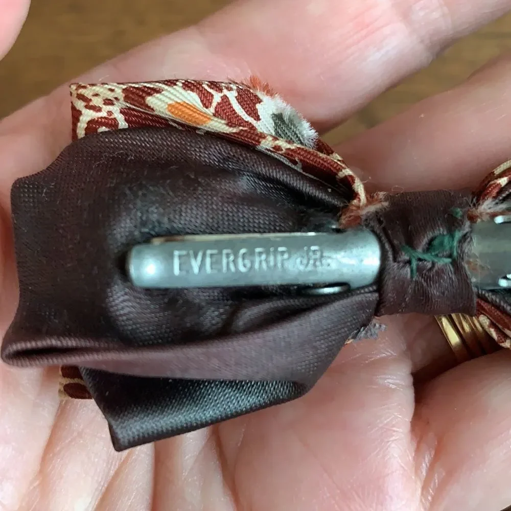 Vtg 50s/60s little‎ boys clip on bow tie